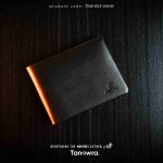 Black vault bi-fold wallet