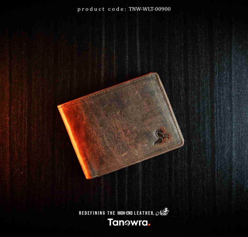 Waxed wallet by Tanowra