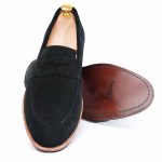 Black Onyx 𝗛𝗮𝗻𝗱-𝗺𝗮𝗱𝗲 Penny Loafer (𝗦𝘂𝗲𝗱𝗲 𝗘𝗱𝗶𝘁𝗶𝗼𝗻) - Image 5