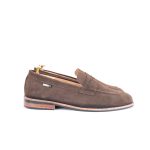 Coffee Bean Brown 𝗛𝗮𝗻𝗱-𝗺𝗮𝗱𝗲 Penny Loafer (𝗦𝘂𝗲𝗱𝗲 𝗘𝗱𝗶𝘁𝗶𝗼𝗻)