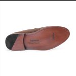 Coffee Bean Brown 𝗛𝗮𝗻𝗱-𝗺𝗮𝗱𝗲 Penny Loafer (𝗦𝘂𝗲𝗱𝗲 𝗘𝗱𝗶𝘁𝗶𝗼𝗻) - Image 4