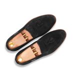 Black Onyx 𝗛𝗮𝗻𝗱-𝗺𝗮𝗱𝗲 Tassel Loafer (𝗦𝘂𝗲𝗱𝗲 𝗘𝗱𝗶𝘁𝗶𝗼𝗻) - Image 6