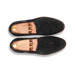 Black Onyx 𝗛𝗮𝗻𝗱-𝗺𝗮𝗱𝗲 Tassel Loafer (𝗦𝘂𝗲𝗱𝗲 𝗘𝗱𝗶𝘁𝗶𝗼𝗻) - Image 3